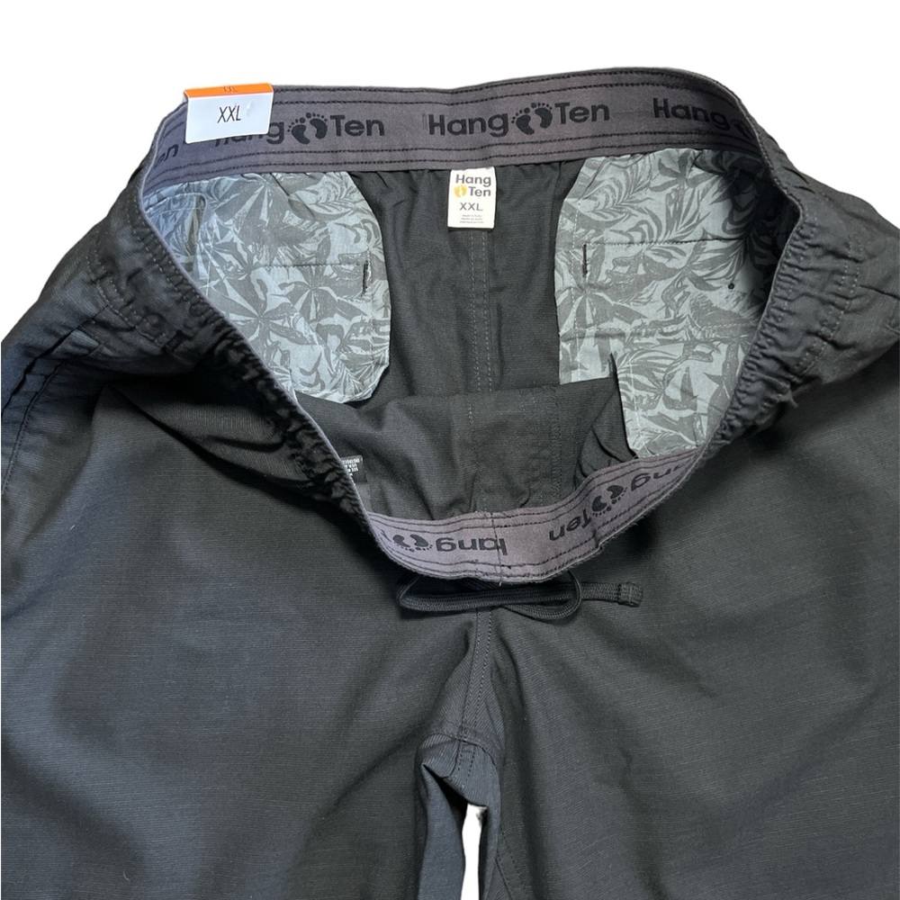 Hang Ten Men's Black Pull On Walkshorts Casual Shorts Sz. XXL NWT - Picture 7 of 14